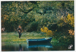 CPSM / CPM 10.5 X 15 Prestige NORMANDIE Barque Rivière Chasseur Sous-bois - Haute-Normandie