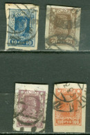 URSS   Michel  208/211  Non Dentelé    Ob    B/TB    - Unused Stamps