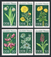 Germany-GDR 1093-1098, MNH. Michel 1456-1461. Protected Plants, 1969. - Ungebraucht