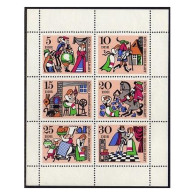 Germany-GDR 968-973a, MNH. Mi 1323-1328 Klb. Fairy Tale 1967. King Drosselbart. - Ongebruikt