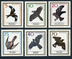 Germany-GDR 800-805, MNH. Mi 1147-1152. Kite, Lammergeler, Buzzard, Eagle. 1965. - Unused Stamps