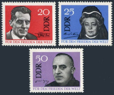 Germany-GDR 716-718,MNH.Mi 1049-1051. Berta Von Suttner,Curie,Carl Von Ossietzky - Ungebraucht