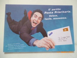 Cartolina Postale "POSTA PRIORITARIA" - 2001-10: Marcofilie