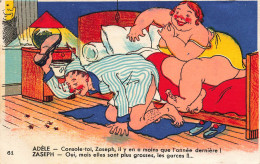 HUMOUR - Console-toi, Zaseph, Il Y En A Moins Que L'année Dernière.... - Colorisé - Carte Postale Ancienne - Humor