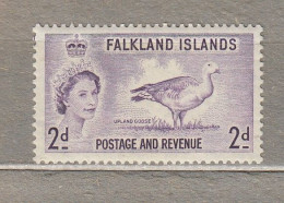 FALKLAND ISLANDS 1956 Birds MNH(**) Mi 119 #Fauna532-1 - Falklandinseln