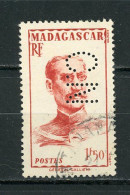 MADAGASCAR (RF) : CÉLÉBRITÉ - N° Yt 308 Obli. PERFORÉ “CN” - Gebruikt
