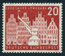 Germany 741, MNH. Michel 230. Millennium Of Luneburg, 1956. Old Buildings. - Nuovi