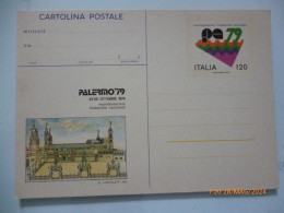 Cartolina Postale "PALERMO '79" - 1971-80: Storia Postale