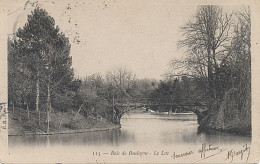 X67 BOIS DE BOULOGNE LE LAC AVANT 1904 - Arrondissement: 16