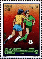 Algérie (Rep) Poste N** Yv: 870 Mi:912 Coupe Du Monde De Football Mexique - Algeria (1962-...)