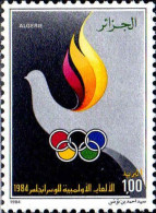 Algérie (Rep) Poste N** Yv: 812 Mi:853 Jeux Olympiques D'été Los Angeles - Argelia (1962-...)