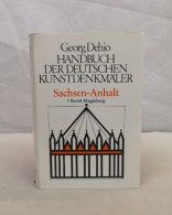 Handbuch Der Deutschen Kunstdenkmäler. Sachsen-Anhalt I- Der Bezirk Magdeburg. - Architektur
