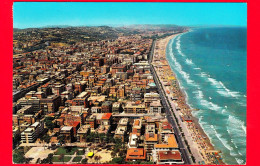 ITALIA - Abruzzo - Cartolina Viaggiata Nel 1980 - Pescara - Dall'aereo - Panorama E Lungomare - Pescara