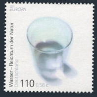 Germany 2126, MNH. Michel 2185. EUROPA CEPT-2001. Water Glass. - Ungebraucht