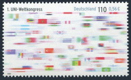 Germany 2138, MNH  Mi 2215. World Congress Of Union Network International, 2001. - Neufs