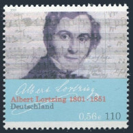 Germany 2110, MNH. Mi 2163. Albert Lortzing, 1801-1851, Opera Composer, 2001. - Neufs