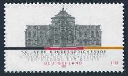 Germany 2100,MNH.Michel 2137. Federal Court Of Justice,50th Ann.2000. - Ungebraucht
