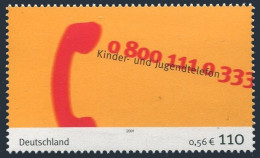 Germany 2109, MNH. Michel 2164. Youth Helpline Federation, 2001. - Ungebraucht
