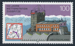 Germany 2090,MNH.Michel 2127. Zugspitze Weather Station,centenary,2000. - Unused Stamps