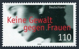 Germany 2066,MNH.Michel 2093. Prevention Of Violence Against Women,2000. - Unused Stamps