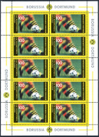 Germany 1914 Sheet, MNH. Michel 1833. Borussia Dortmund, Soccer Champions, 1995. - Neufs