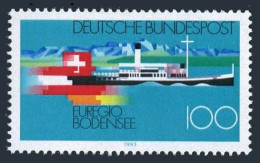 Germany 1786, MNH. Michel 1678. Lake Constance Steamer Hihentwiel, 1993. - Unused Stamps