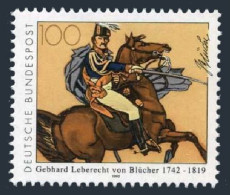 Germany 1769, MNH. Mi 1641. Gebhard Leberecht Von Blucher, Prussian Army, 1992. - Ongebruikt