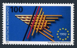 Germany 1766, MNH. Michel 1644. Single European Market, 1992. - Unused Stamps