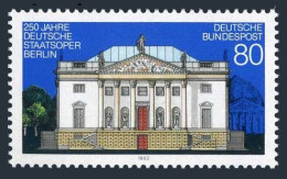 Germany 1757,MNH.Michel 1625. German State Opera,Berlin,250th Ann.1992. - Ungebraucht
