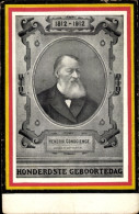 CPA Flämischer Erzähler Hendrik Conscience, Portrait, Hundertster Geburtstag 1812-1912 - Personajes Históricos