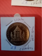 Médaille Touristique Monnaie De Paris MDP 28 Chartres Cathédrale 2012 Voile - 2012