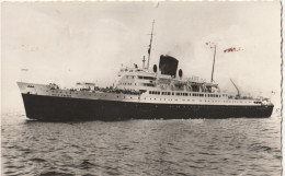 Paquebot S.S.VILLE D'ALGER Cie Gale Transatlantique - Passagiersschepen