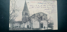 26 , Andancette , La Place De L'église En 1903 - Autres & Non Classés