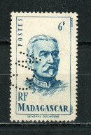 MADAGASCAR (RF) : CÉLÉBRITÉ - N° Yt 314 Obli. PERFORÉ “CN” - Used Stamps