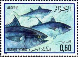 Algérie (Rep) Poste N** Yv: 831/834 Poissons De La Méditerranée (Thème) - Fische