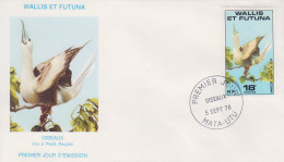 Enveloppe  FDC  1er  Jour   WALLIS  ET  FUTUNA    Oiseaux  :  Fou  à  Pieds  Rouges    1978 - FDC