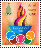 Algérie (Rep) Poste N** Yv: 714/715 Jeux Olympiques D'été Moscou - Ete 1980: Moscou