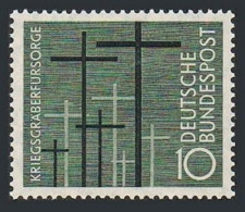 Germany 753,MNH. Society-Care Of Military Cemeteries. - Nuevos