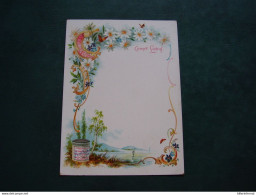 Original Old Card Chromo Liebig Table T 15 - Liebig