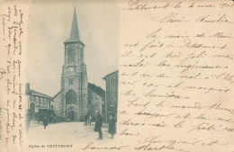 54 PETITMONT - Eglise - état - Other & Unclassified