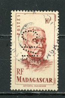 MADAGASCAR (RF) : CÉLÉBRITÉ - N° Yt 315 Obli. PERFORÉ “CN” - Gebraucht