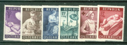 Autriche  832/837   * * TB  - Unused Stamps