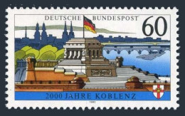 Germany 1696,MNH.Michel 1583. City Of Koblenz,2000th Ann.1992. - Unused Stamps