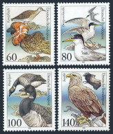 Germany 1649-1652, MNH. Mi 1539-1542. Sea Birds 1991. Philomachus Pugnax, Sterna - Unused Stamps
