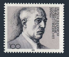 Germany 1606, MNH. Michel 1466. Wilhelm Leuschner, 1890-1944, Politician, 1990. - Nuevos
