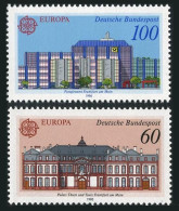 Germany 1601-1602, MNH. Michel 1461-1462. EUROPE CEPT-1990, Post Offices. - Nuevos