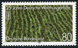 Germany 1543,MNH. Mi 1345. German Agro Action Organization,125th Ann.1987.Fie;d. - Ongebruikt