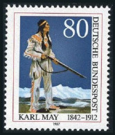 Germany 1502, MNH. Michel 1314. Karl May, Novelist, 1987. Apache Chief Winnetou. - Ongebruikt