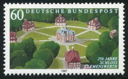 Germany 1500, MNH. Michel 1312. Clemenswerth Hunting Castle, 250th Ann. 1987. - Ungebraucht