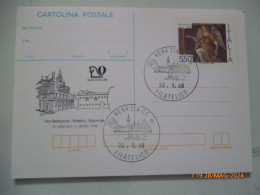 Cartolina Postale "SARONNO 88" Annulli Filiatelici - 1981-90: Marcofilie